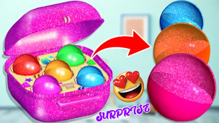 Slime Surprise Doll Girl Games android App screenshot 4